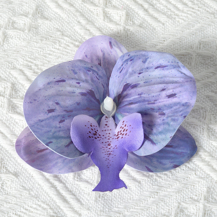 Elegant Fabric Orchid Hair Clip
