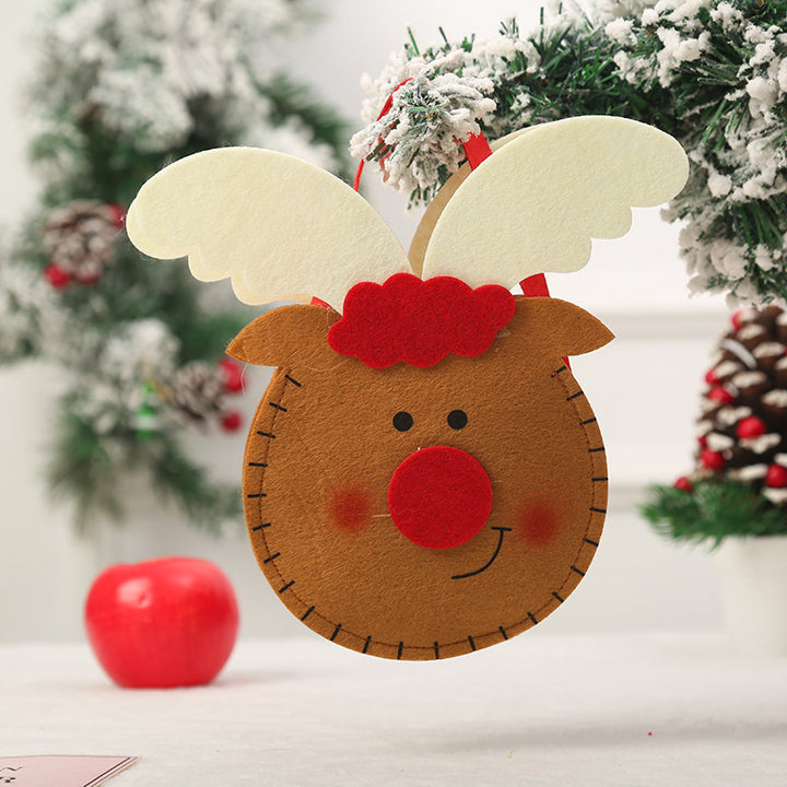 Cute Christmas gnome with gift sack Stornfield