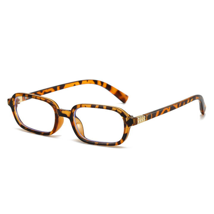 Chic Flat Lens Sunglasses with Decorative Metal Details Stornfield