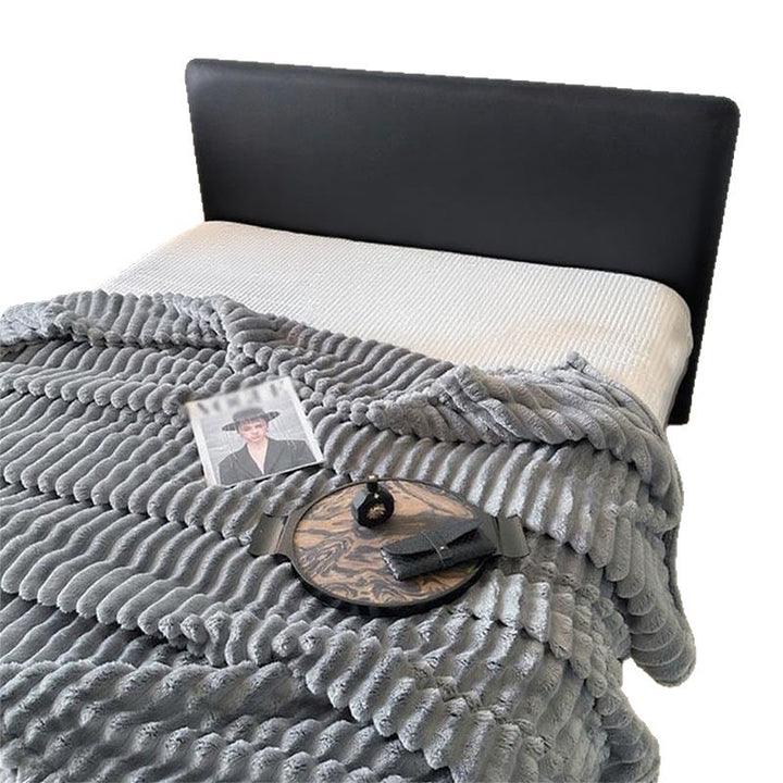 Women's Ultra-Soft Cuddly Blanket with Wave Structure Stornfield