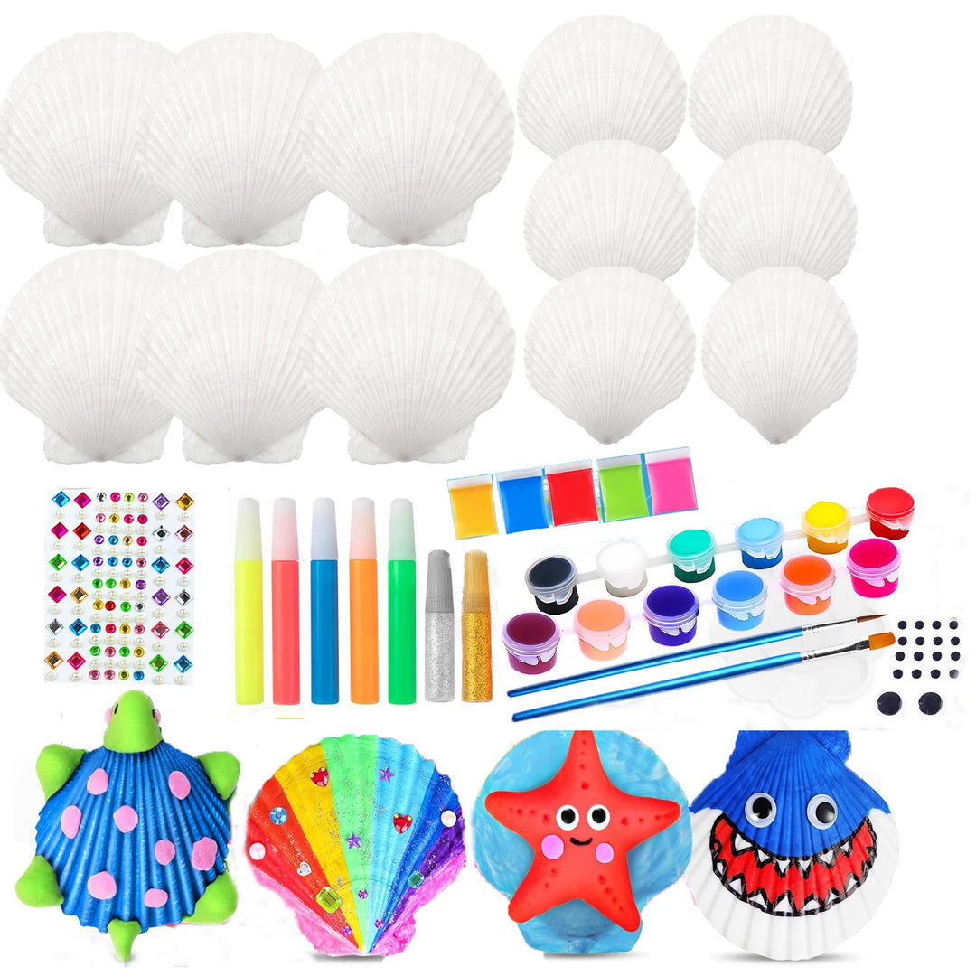 Unisex Creative Craft Set with Shells and Colors Stornfield