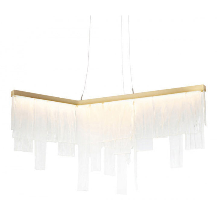 Elegant Hanging Linear Chandelier