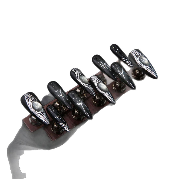 Artistic Stiletto Nail Enhancements