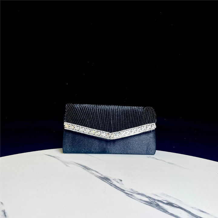 Pleated Evening Clutch