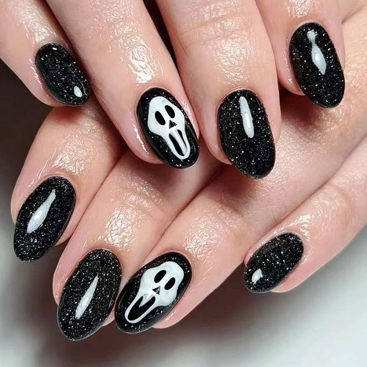 Creative Gothic Press-On Nail Art Set Stornfield
