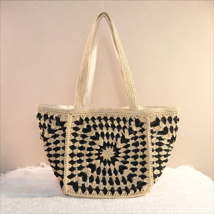 Shoulder bag with unique granny square design Stornfield