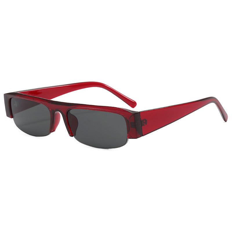 Contemporary Retro-Inspired Flat Lens Sunglasses Stornfield
