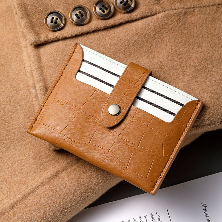 Faux Leather Card Holder Stornfield