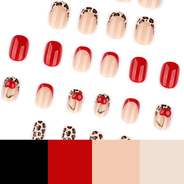 Exquisite Nail Art with Fruit and Animal Motifs Stornfield