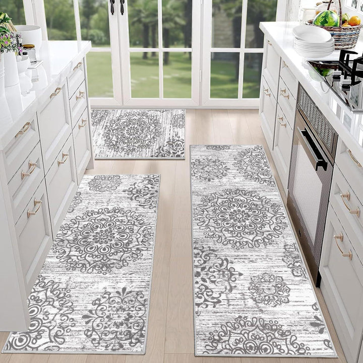 Luxurious Vintage-Inspired Kitchen Runner Mat Stornfield