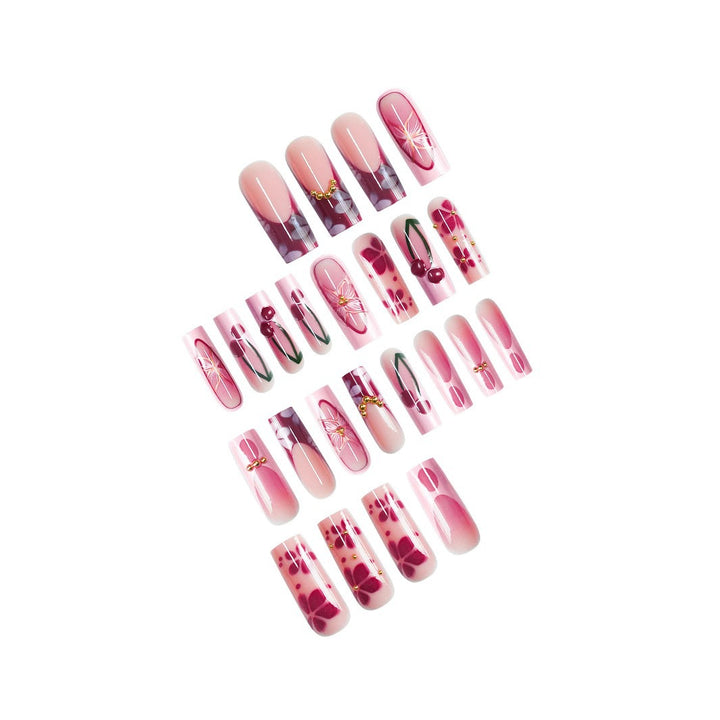 Artistic 3D Gel Nail Extensions Stornfield