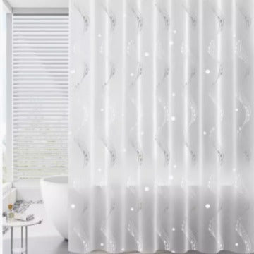 Sheer Textured Shower Curtain Stornfield