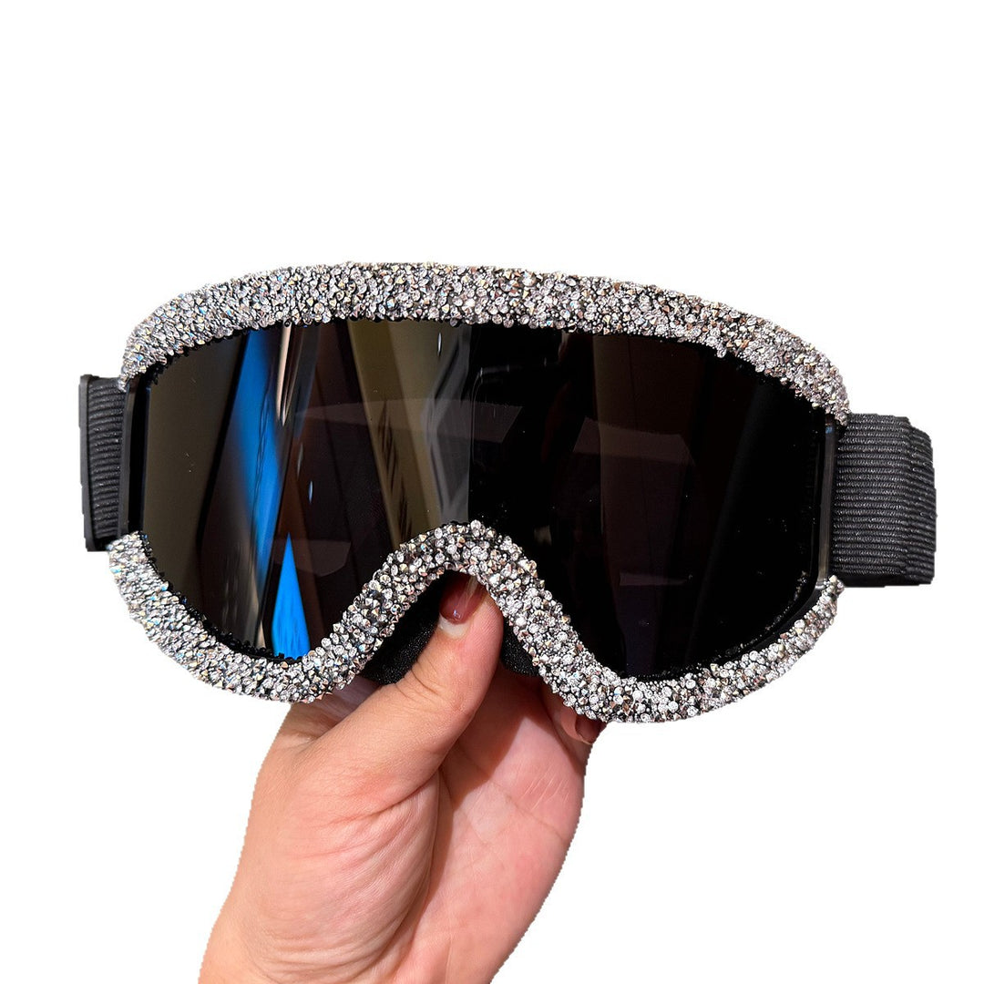 Women's ski goggles with sparkling crystal detailing Stornfield