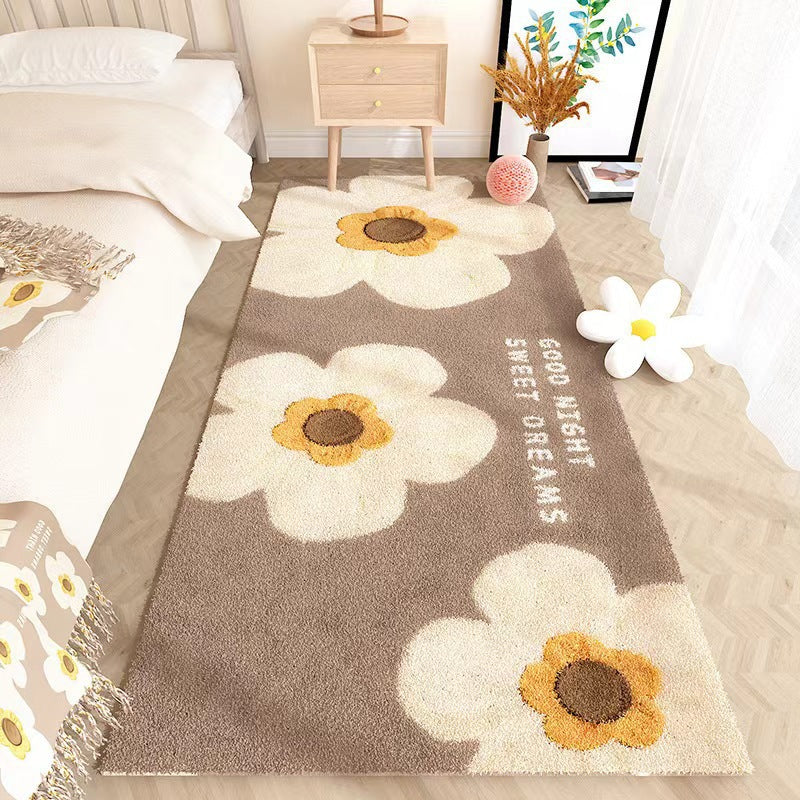 Floral-Themed Soft Floor Mat Stornfield