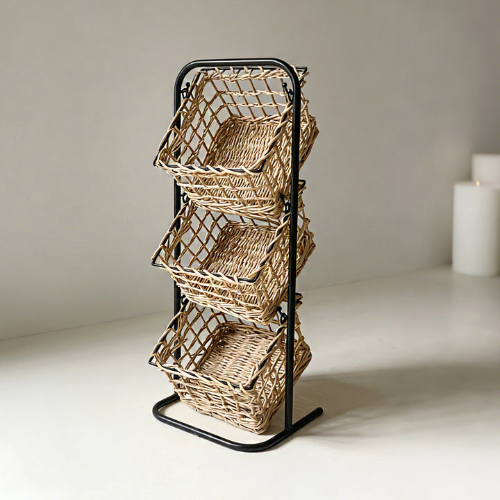 Multifunctional Basket Stand Stornfield