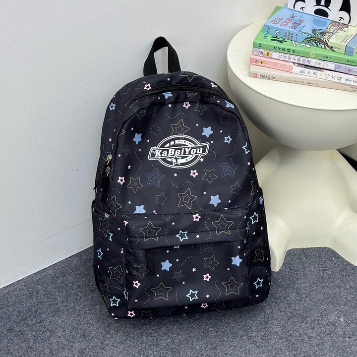 Star-Themed Multi-Compartt Backpack Stornfield