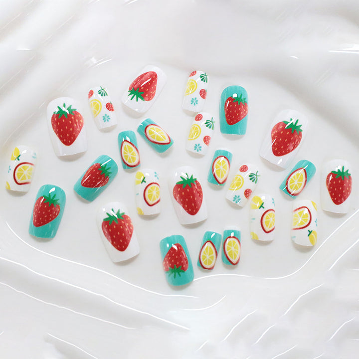 Artistic Fruit-Themed Nail Art Stornfield