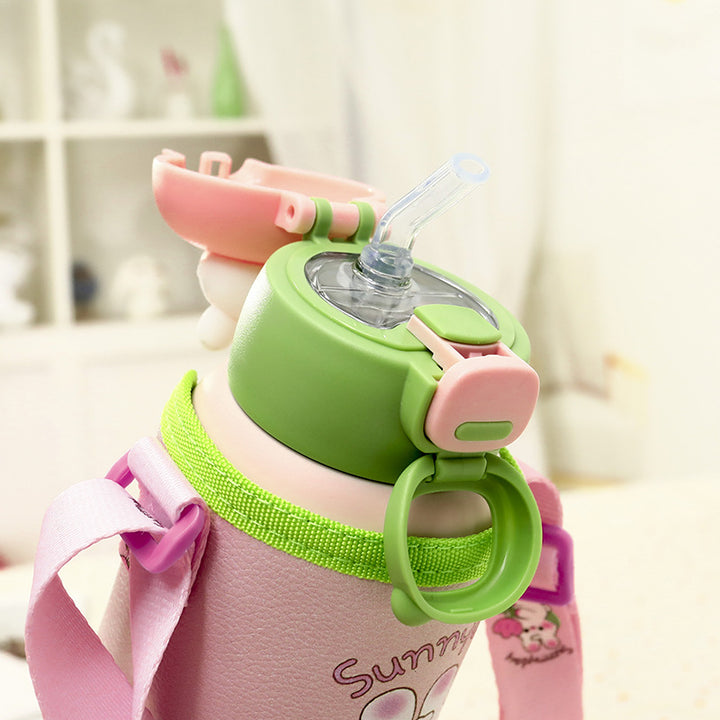 Ladies Insulated Water Bottle with Cute Dinosaur Design Stornfield