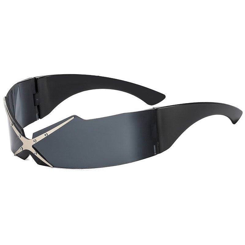Futuristic Shield Sunglasses