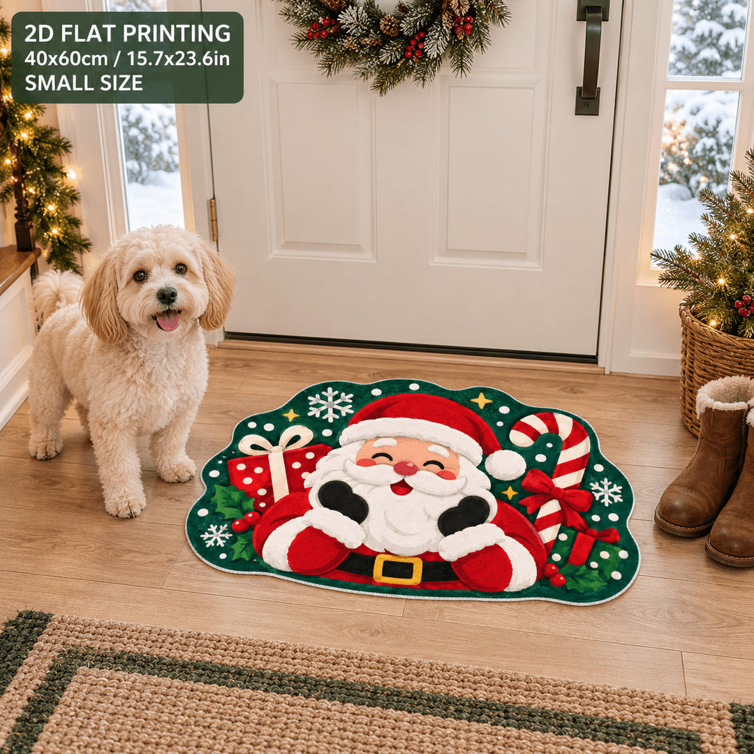 Christmas-Themed Decorative  Rug