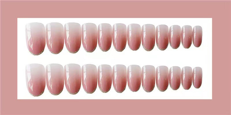 Elegant Ombre French Tip Nail Extensions Stornfield
