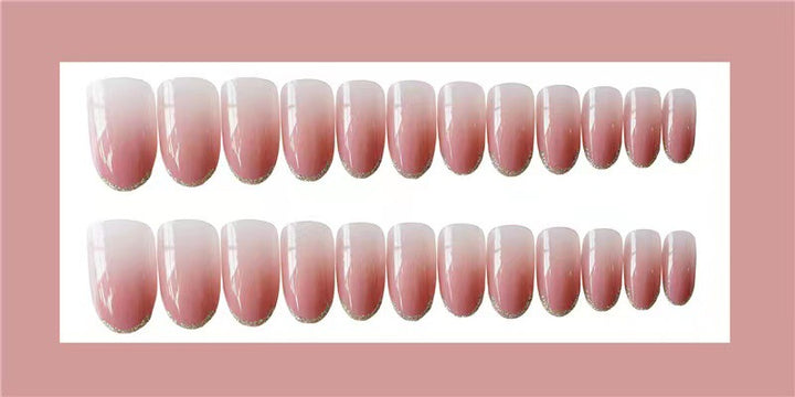 Elegant Ombre French Tip Nail Extensions Stornfield