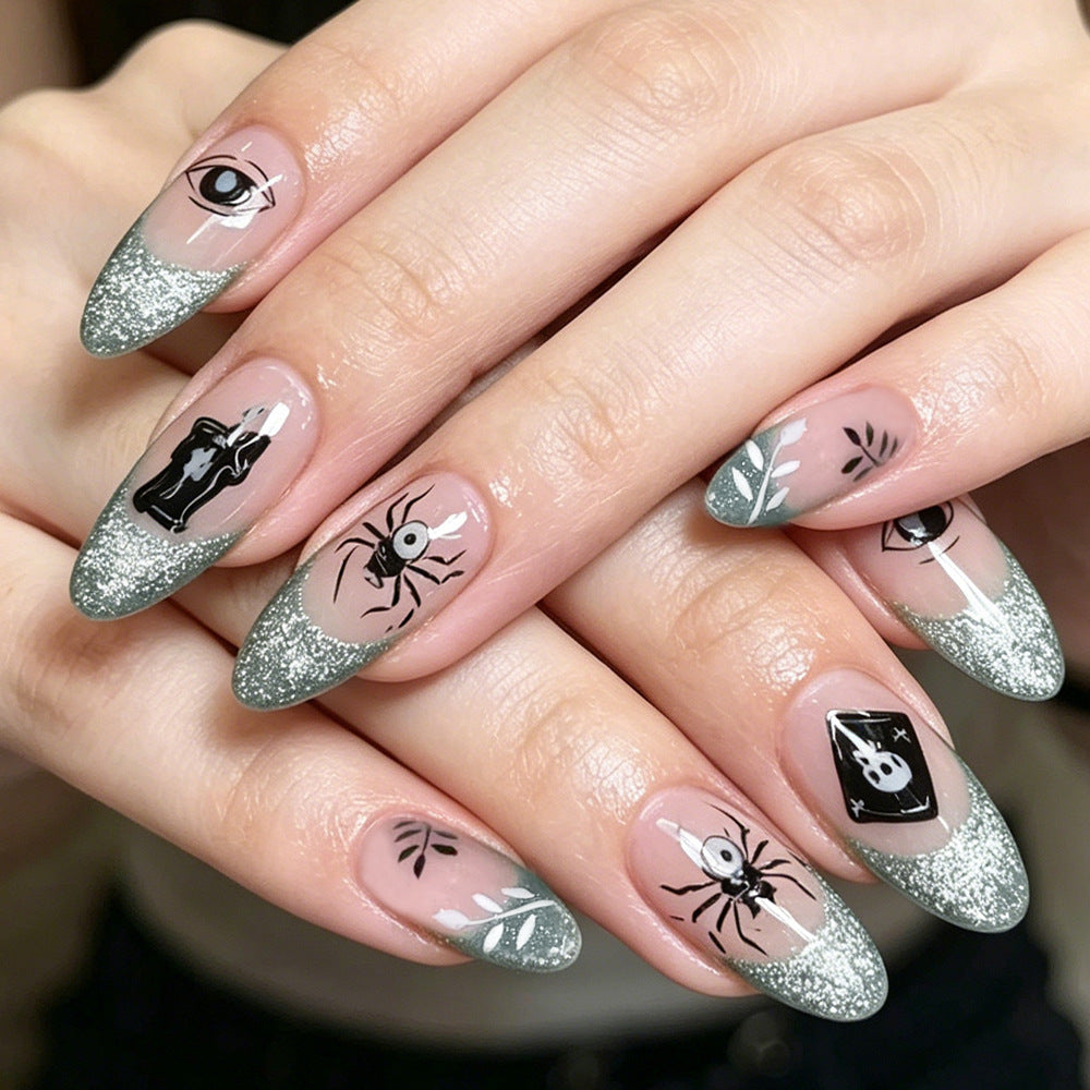 Gothic-Themed Nail Art Set Stornfield
