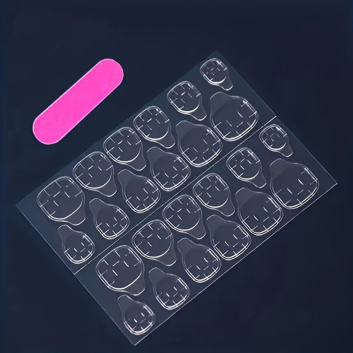 Ombre Style Press-On Nail Set Stornfield