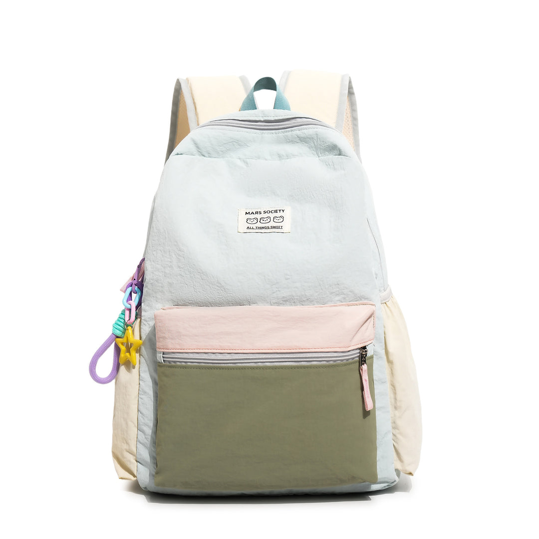 Color-Block Casual Backpack Stornfield