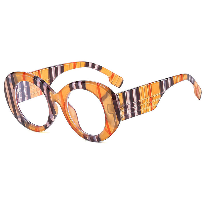 Women's extravagant sunglasses with creative frame design and protective UV filter Stornfield