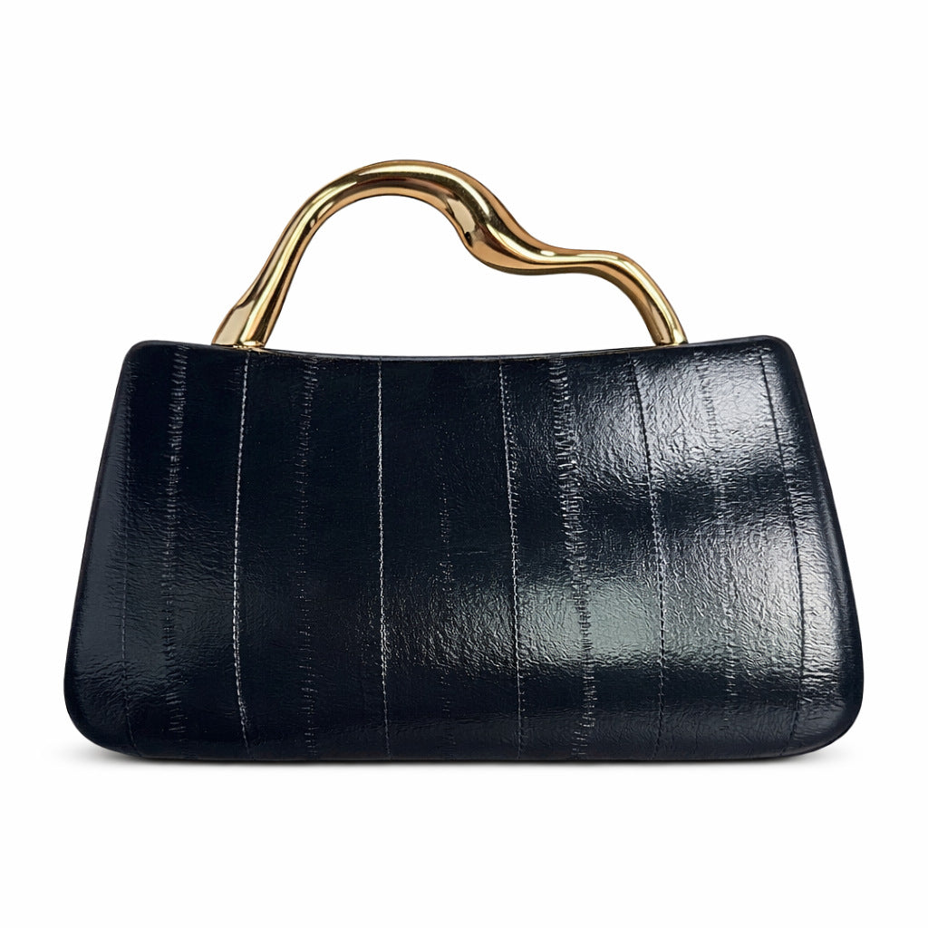 Structured Leather Handbag