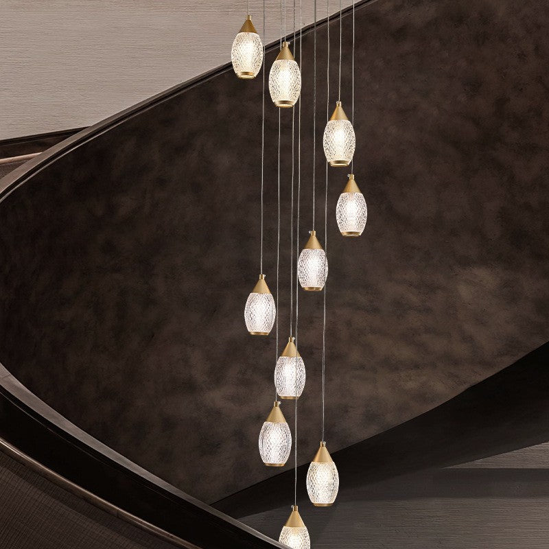 Elegant Multi-Layer Pendant Light