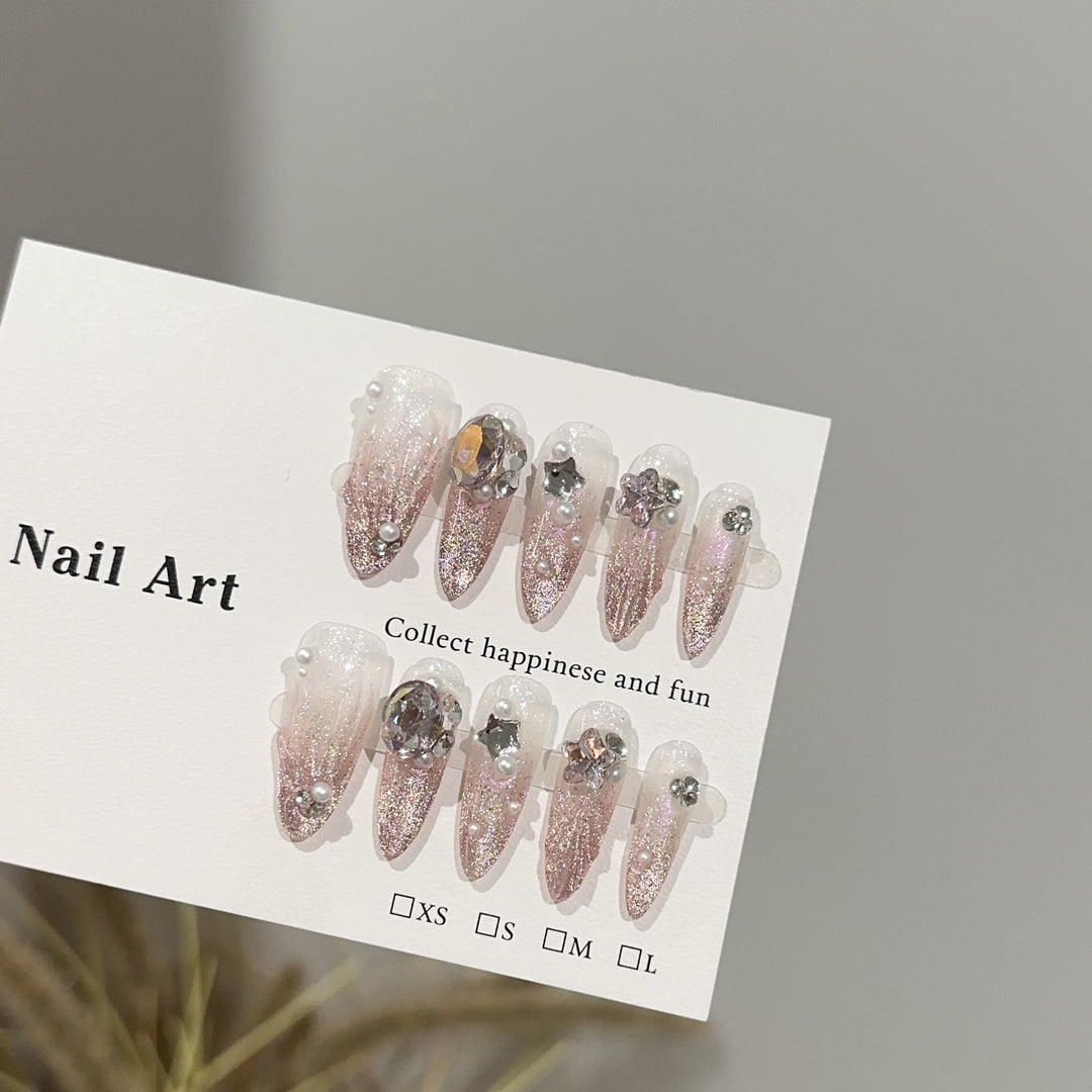 Gleaming Stiletto Nail Art Set