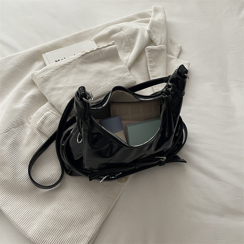 Trendy Glossy Sling Shoulder Bag