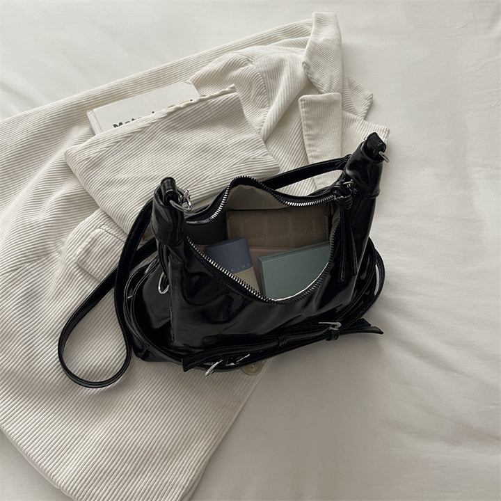 Trendy Glossy Sling Shoulder Bag
