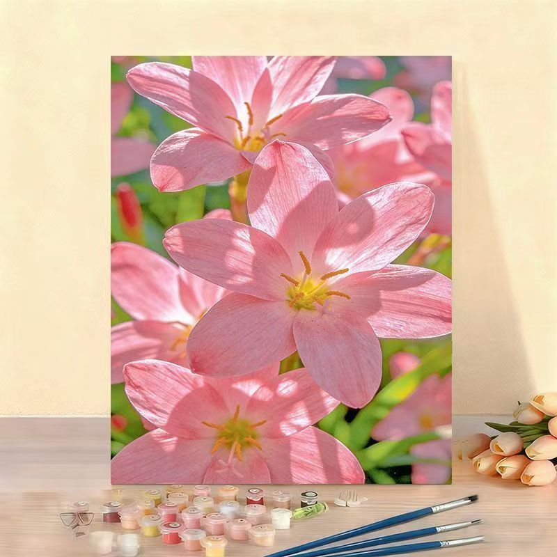 DIY Floral Painting Canvas Kit Stornfield