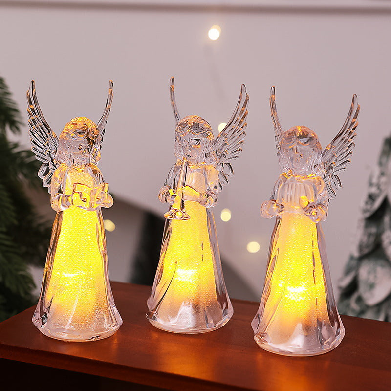 Elegant LED Angel Light Figure Stornfield