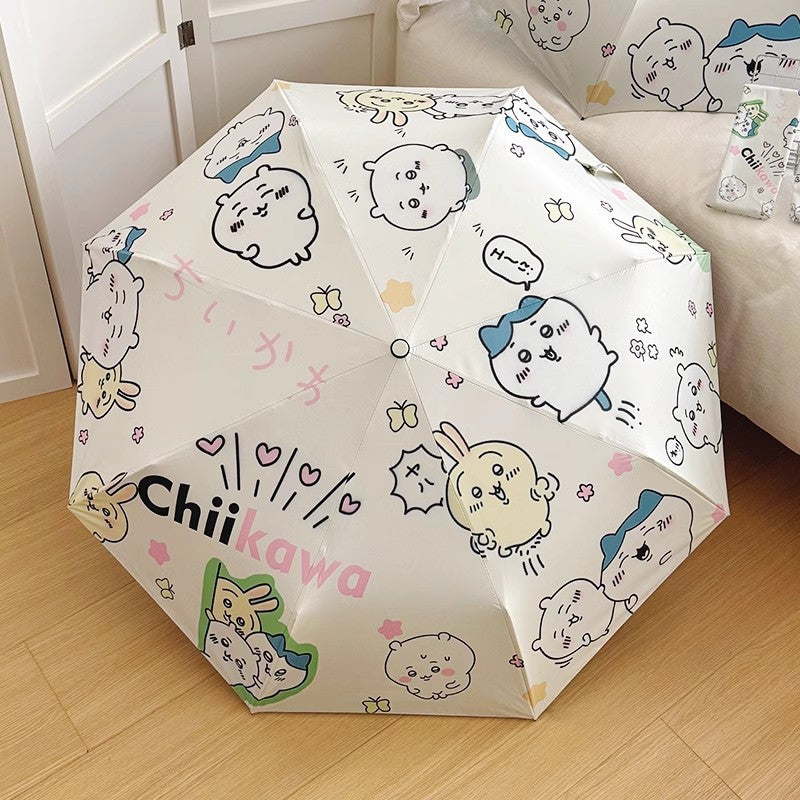 Women's Foldable Umbrella with Cute Cartoon Designs Stornfield