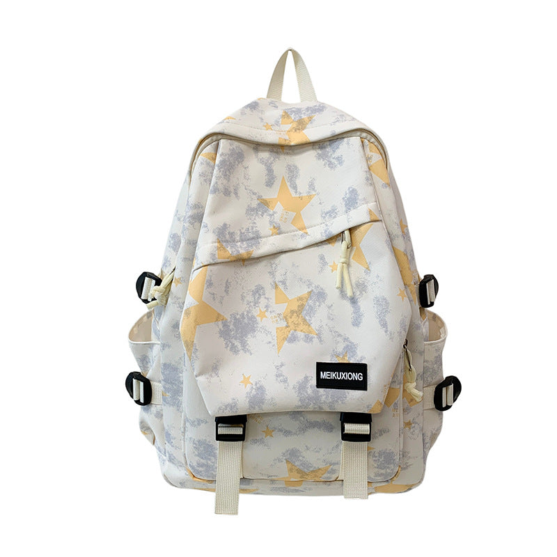 Fun Star-Patterned Backpack Stornfield