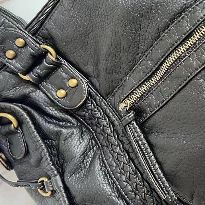 Ladies Shoulder Bag PU Leather Spacious with Laptop Compartment and Adjustable Strap | Stornfield