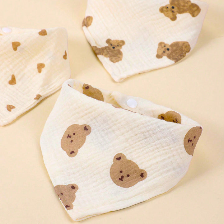 Soft Cotton Baby Bandana Bib Set Stornfield