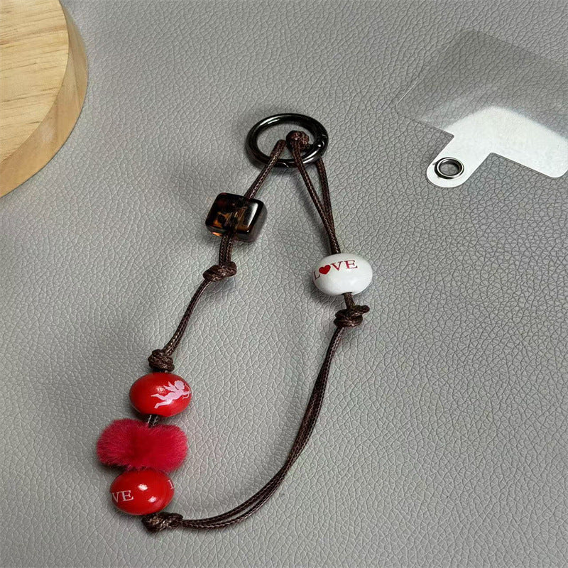 Decorative Beaded Keychain Stornfield 1790135971
