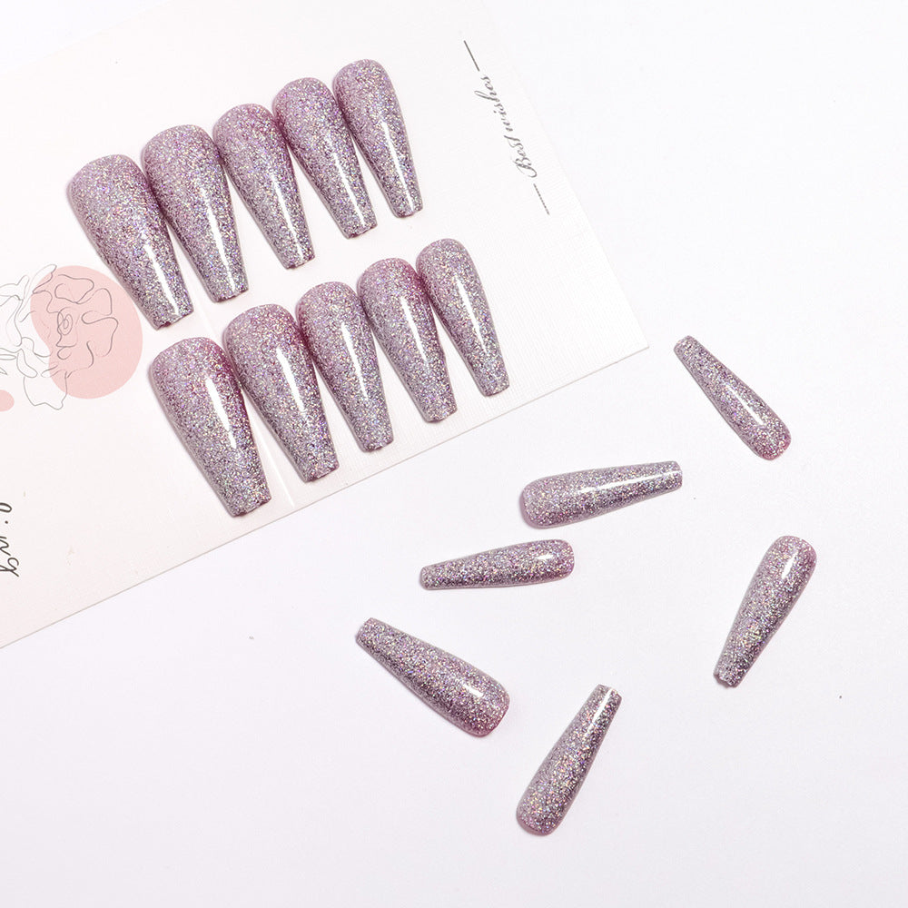 Glamorous Glittering Press-On Nail Tips Stornfield