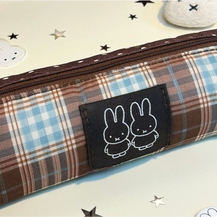 Stylish Plaid Pencil Pouch