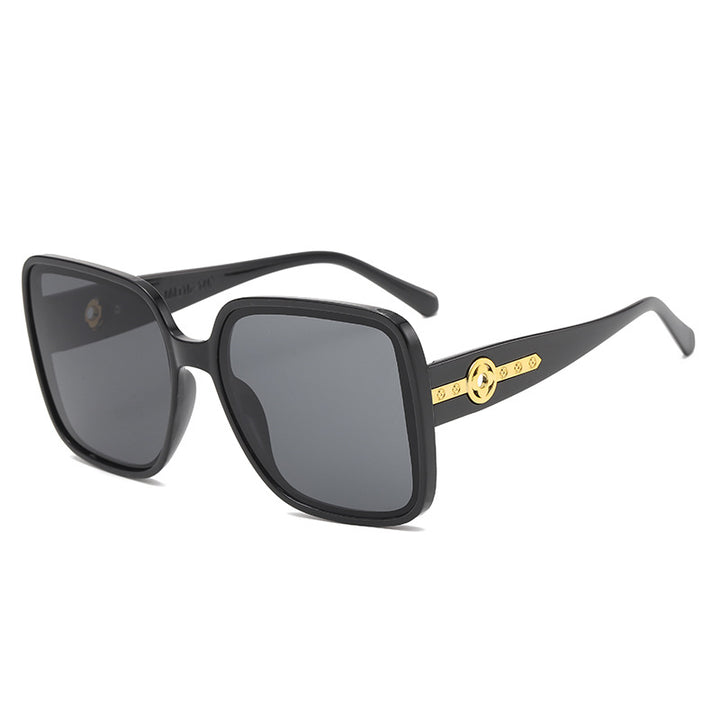 Women's fashionable square sunglasses with luxurious details Stornfield