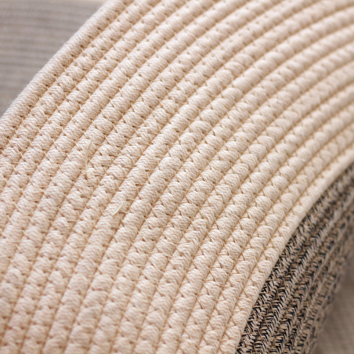 Round woven rug Stornfield