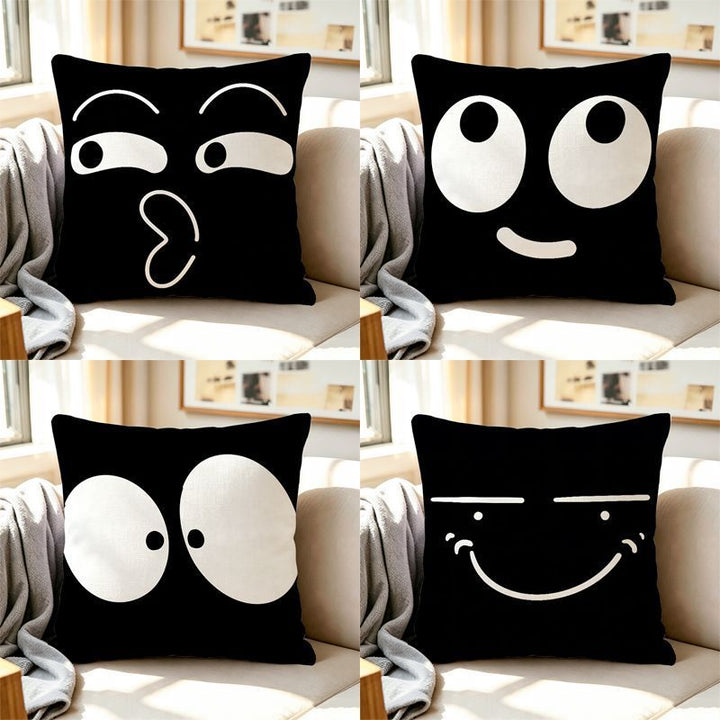 Quirky Graphic Decorative Throw Pillow