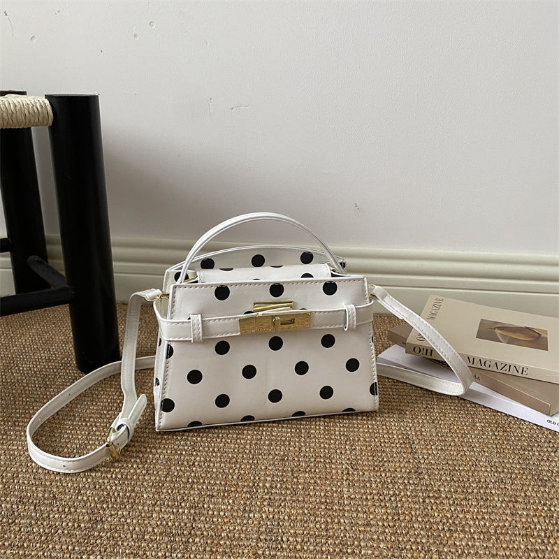 Polka Dot Mini Satchel