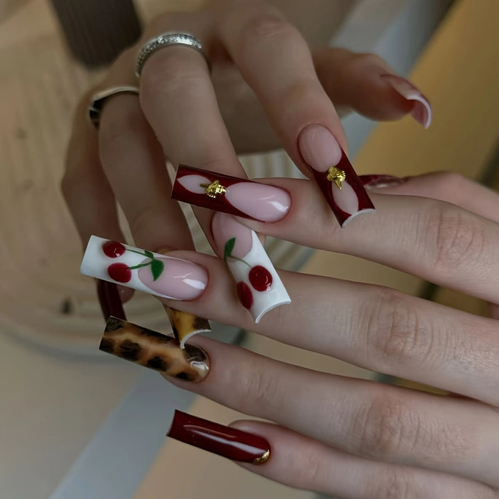 Creative Artistic Press-On Nails Stornfield