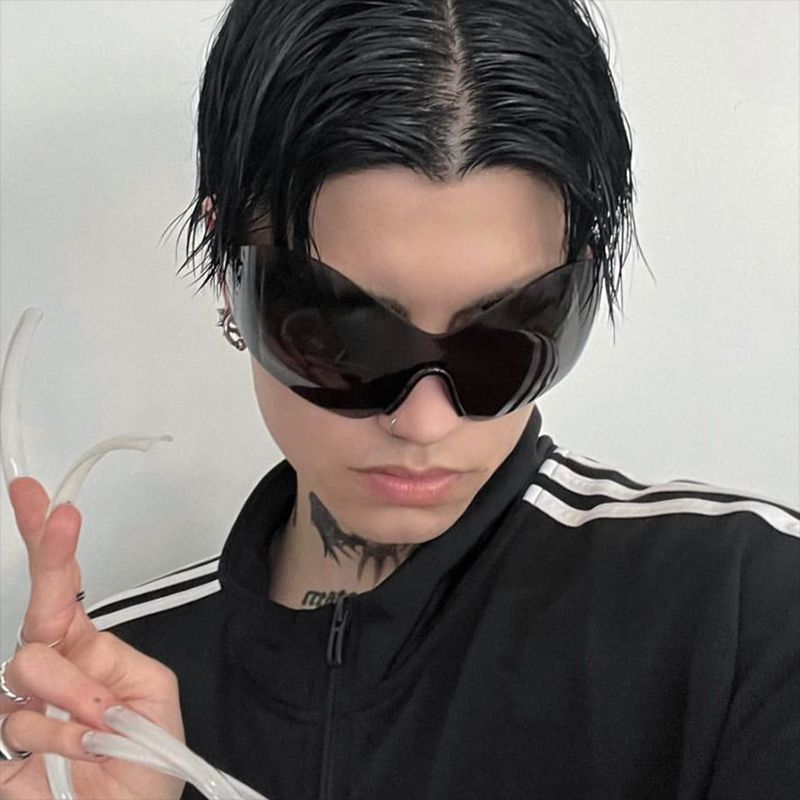 Ladies futuristic sunglasses Stornfield